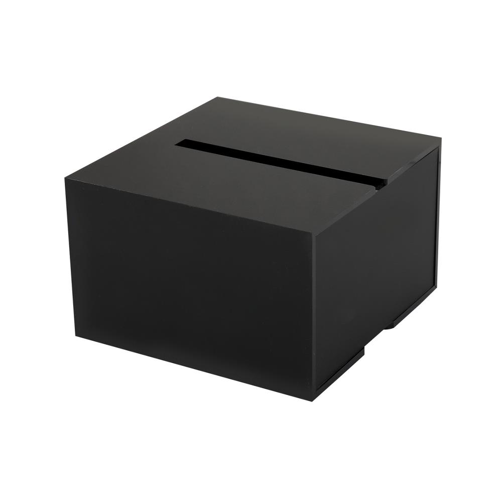 กล่องทิชชูPOPUPอะคริลิก KECH สีดำ