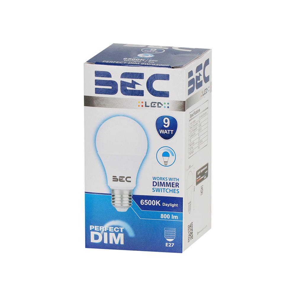 หลอด LED BEC A60 PERFECT DIM 9 วัตต์ DAYLIGHT E27