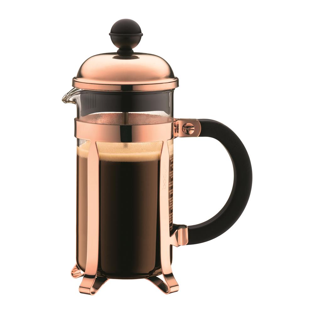 อุปกรณ์ทำกาแฟ FRENCH PRESS 12 ออนซ์ BODUM CHAMBORD ทองแดง