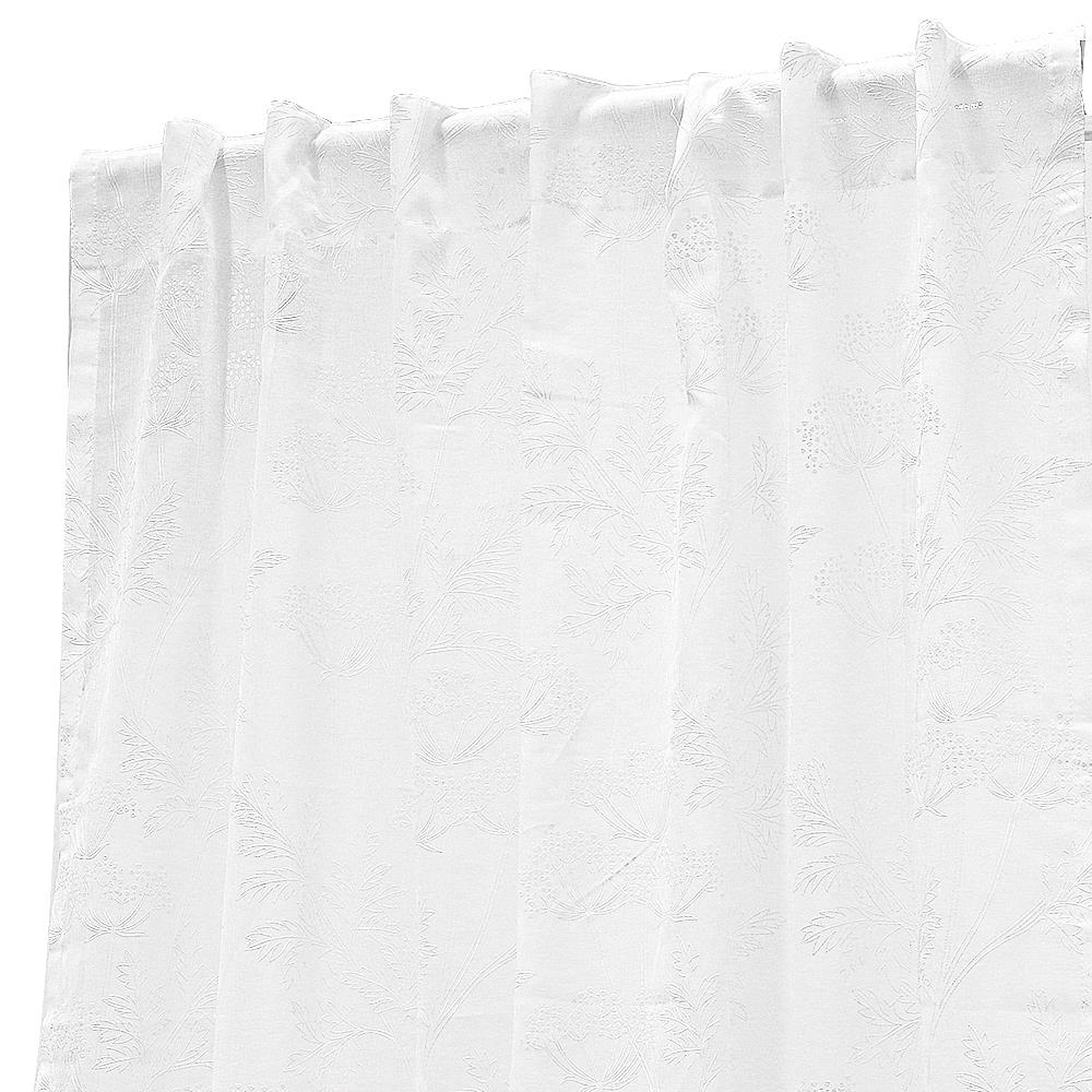 ผ้าม่านโปร่งซ่อนหู HOME LIVING STYLE BIBURY 130X160 ซม. สีขาว