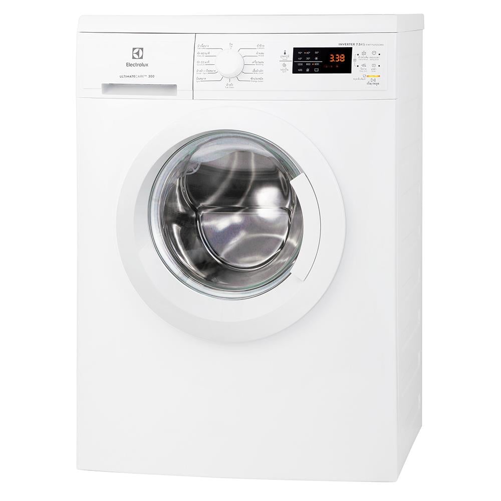 เครื่องซักผ้าฝาหน้า ELECTROLUX EWF7525DGWA 7.5 กก. อินเวอร์เตอร์ +ขาตั้ง