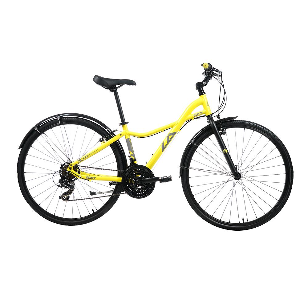 จักรยานไฮบริด LA MIXITY 2.0 17 นิ้ว สีเหลือง