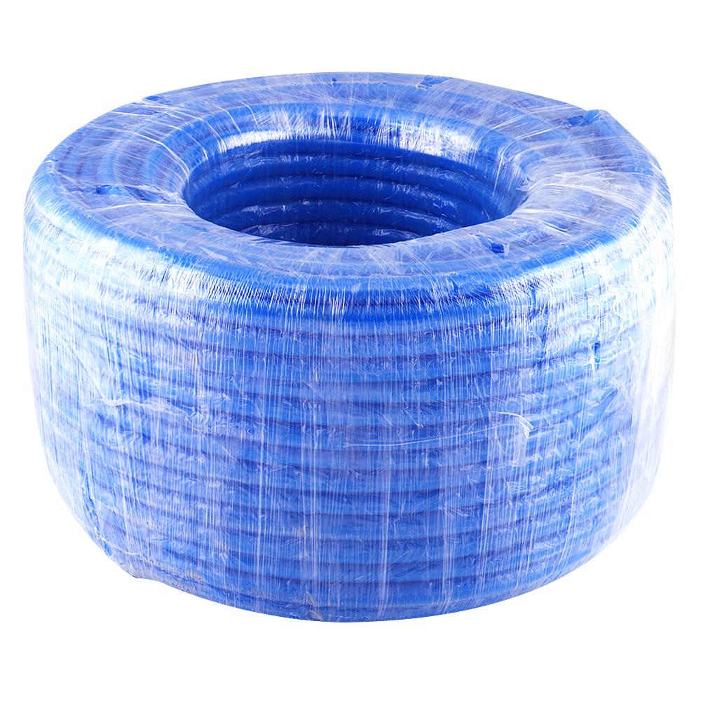 สายยางม้วนทึบ PVC SPRING 5/8"x100 ม. สีน้ำเงิน
