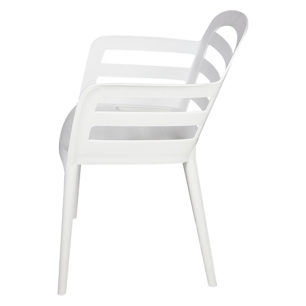 เก้าอี้พลาสติก SPRING COTTON สีขาว