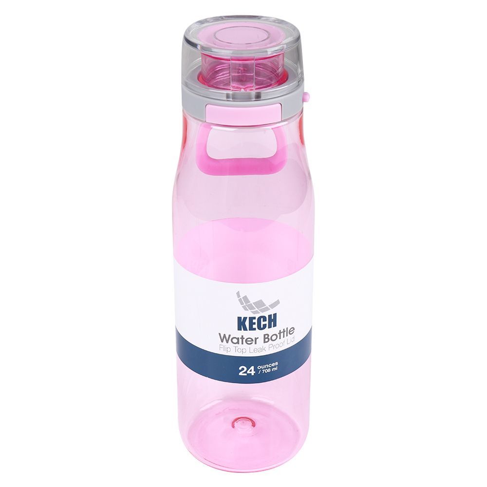 ขวดน้ำ KECH TRITAN 0.7 ลิตร สีชมพู