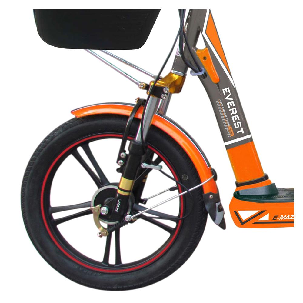 จักรยานไฟฟ้า EVEREST EM3 18 นิ้ว สีส้ม