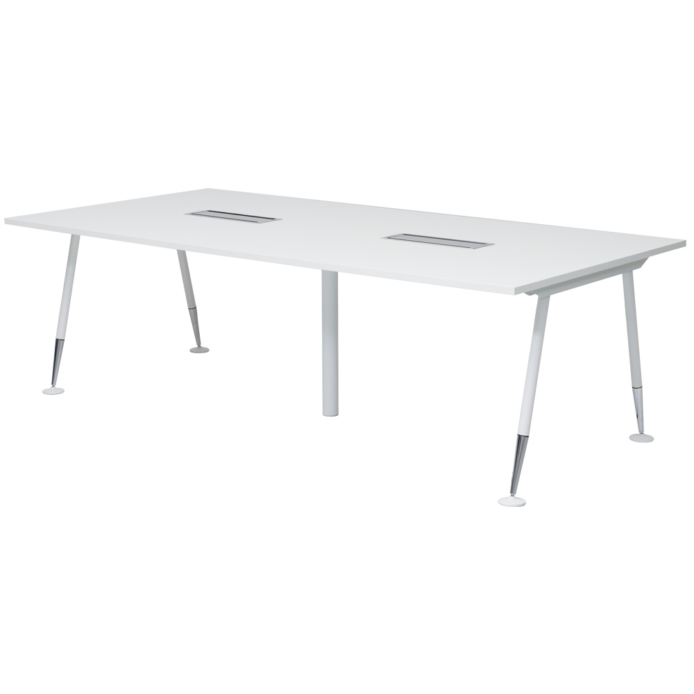 โต๊ะประชุม MODERNFORM EXTEND V 240 เซนติเมตร CAPPUCCINO/สีขาว