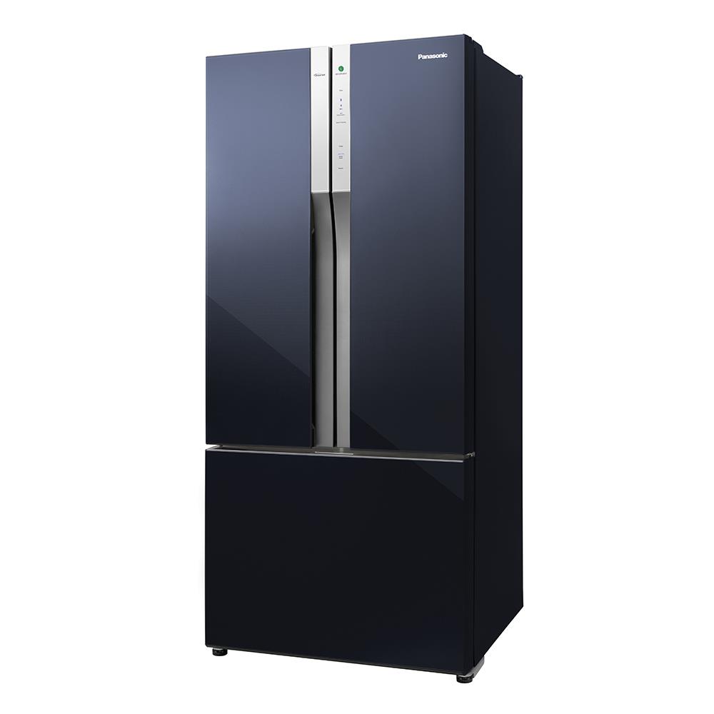 ตู้เย็น MULTI DOORS PANASONIC NR-CY550AKTH 17.5 คิว กระจกน้ำเงิน