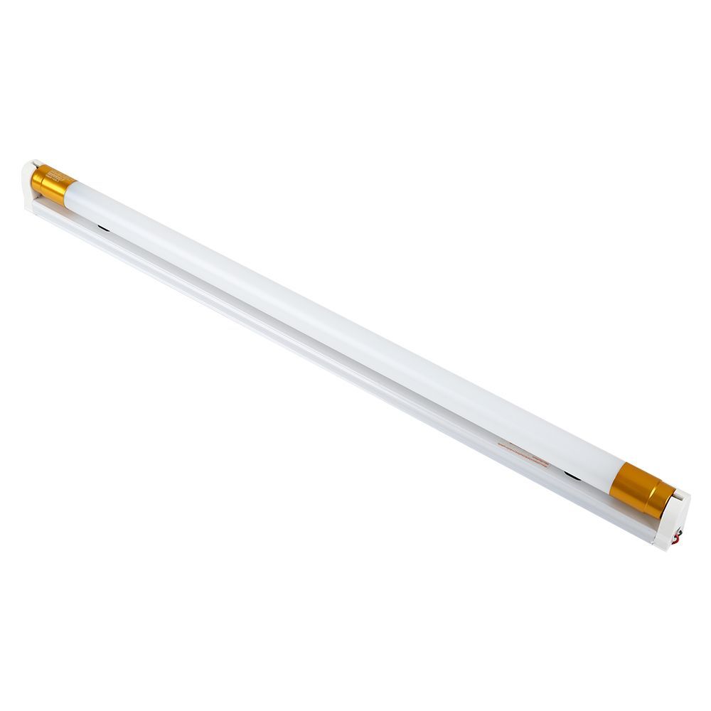 ชุดรางนีออน LED LAMPTAN LED SETRONIC GOLD 10 วัตต์ DAYLIGHT โลหะ/แก้ว สีขาว