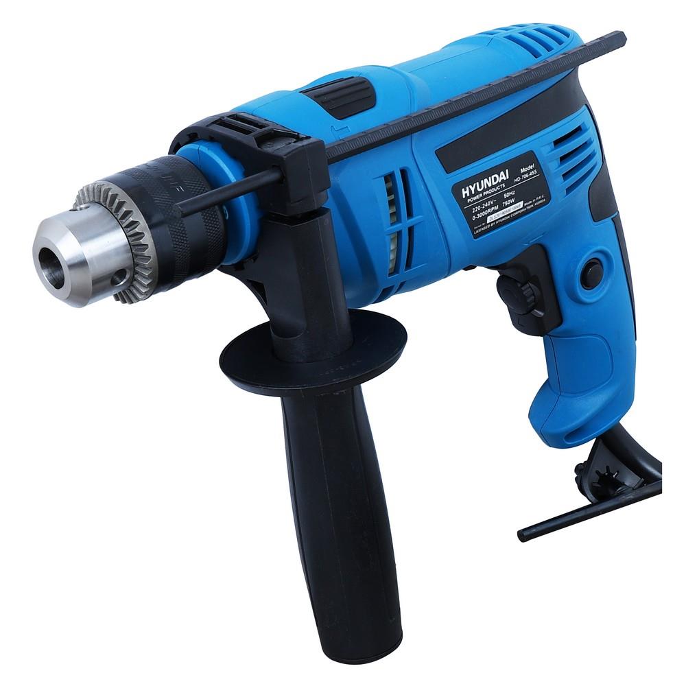 สว่านกระแทก HYUNDAI HD-706-45S 1/2 นิ้ว 750 วัตต์