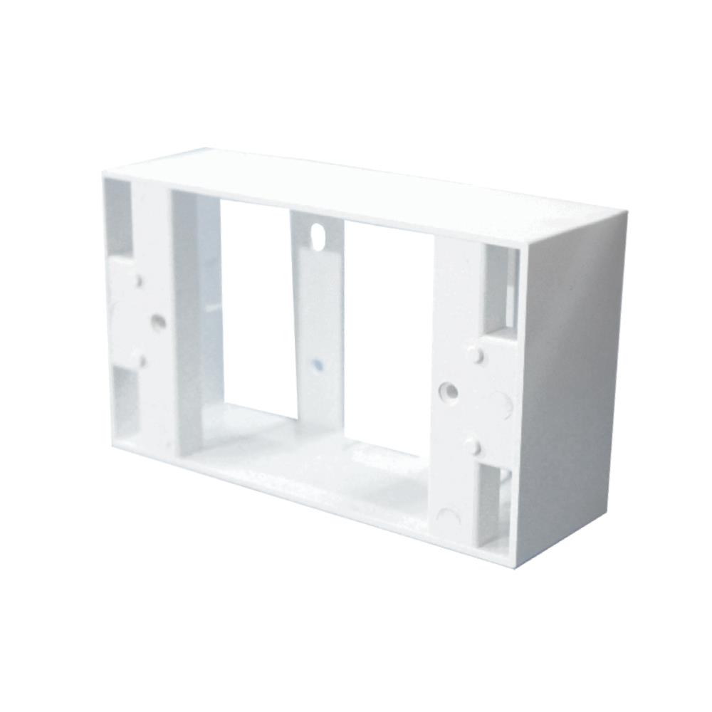 กล่องลอย CT ELECTRIC 2x4 นิ้ว สีขาว