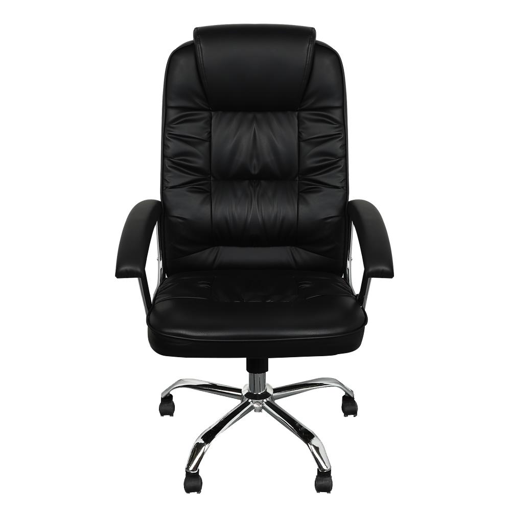 เก้าอี้สำนักงาน SURE BASTIEN PB-305 PVC สีดำ