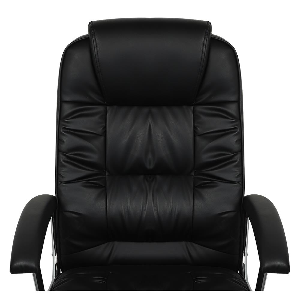 เก้าอี้สำนักงาน SURE BASTIEN PB-305 PVC สีดำ