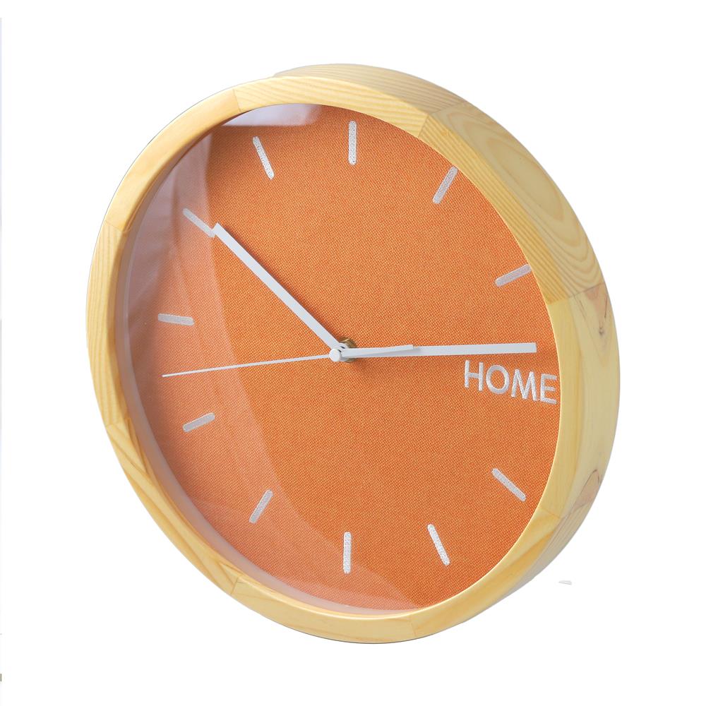นาฬิกาแขวน HOME LIVING STYLE SHINY 11.5 นิ้ว สีส้ม