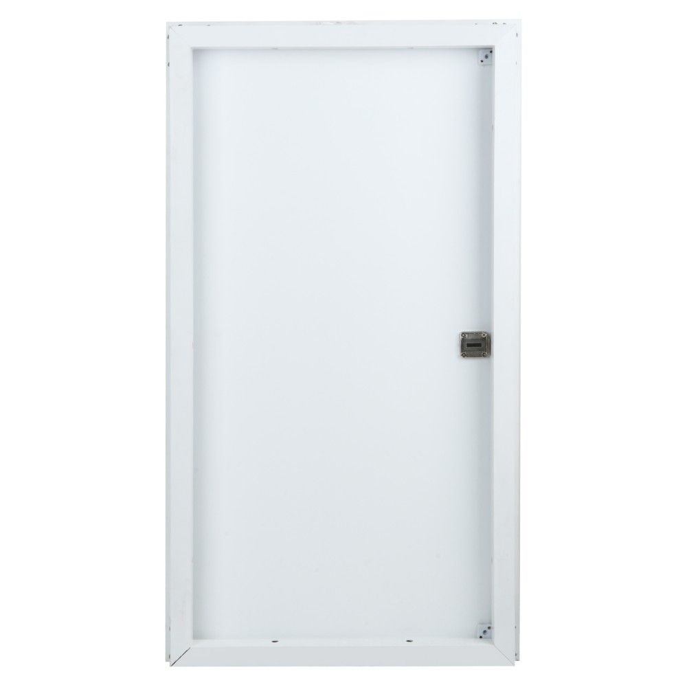 ประตู PVC บานช่องชาร์ป MODERNWOOD 49.5x94.5 ซม. สีขาว