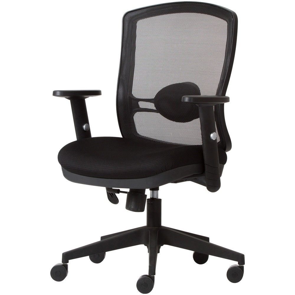 เก้าอี้สำนักงาน MODERNFORM GT07 (LOW BACK) สีดำ
