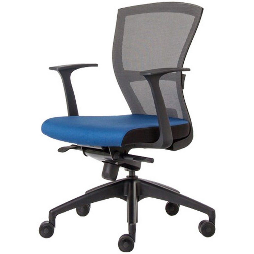 เก้าอี้สำนักงาน MODERNFORM E1 สีน้ำเงิน