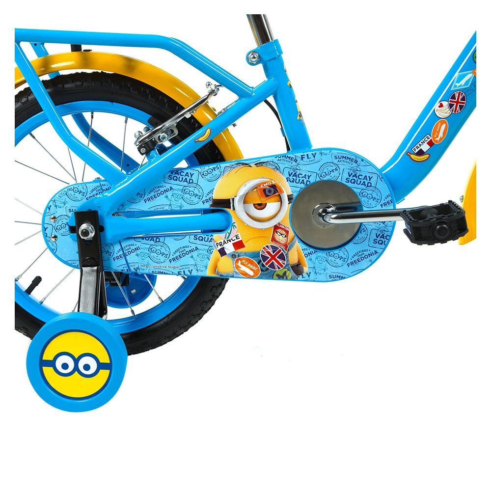 จักรยานเด็ก LA MINION GIRL 16 สีฟ้า