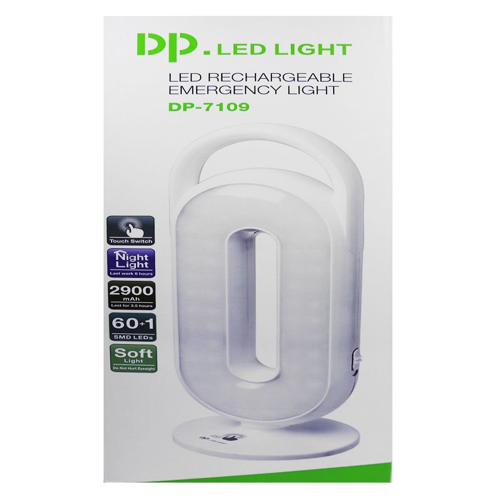 ไฟ LED CAMPING DP-7109 6 วัตต์ DAYLIGHT สีขาว