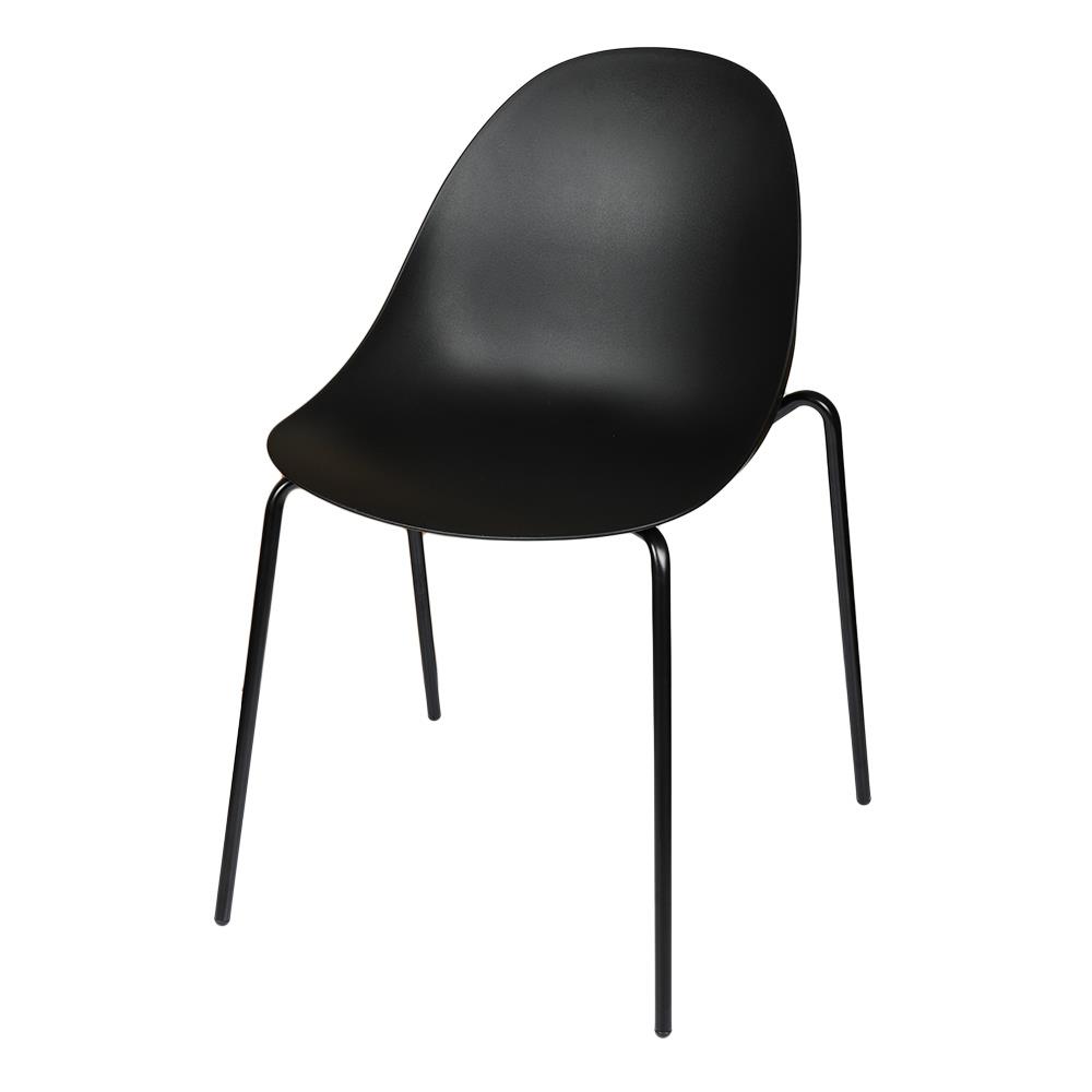 เก้าอี้ FURDINI FIX VI-01 PP สีดำ