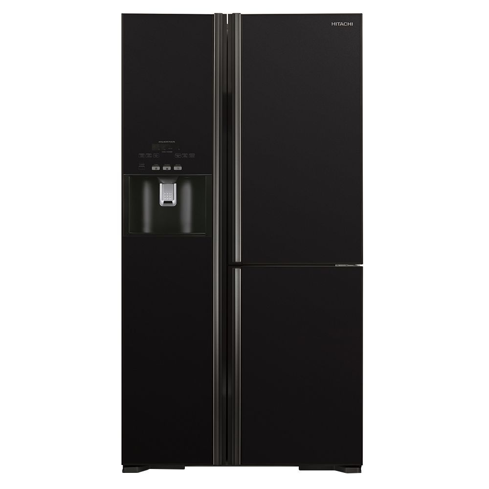 ตู้เย็น SBS HITACHI R-M600GP2TH GBK-50AP 21.1 คิว สีดำ