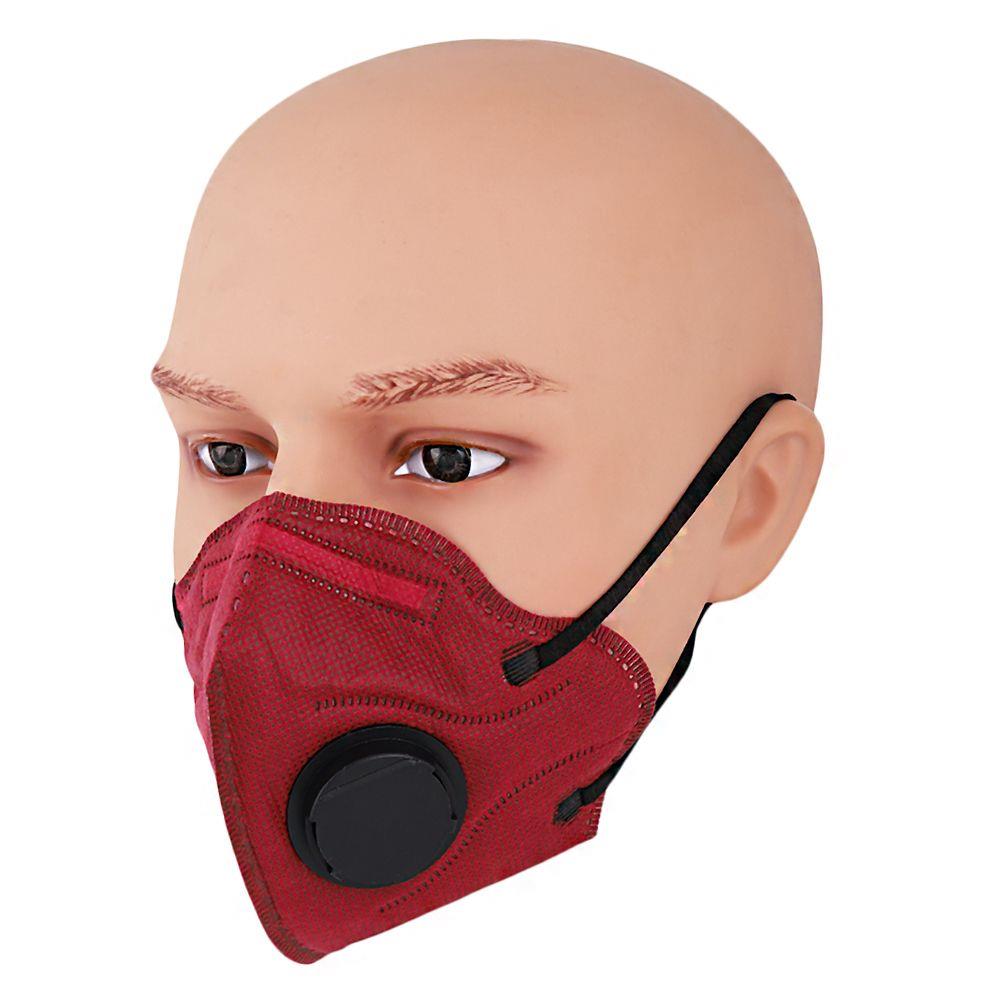 หน้ากากอนามัยป้องกัน PM 2.5 มีวาล์ว 2 ชิ้น/ชุด