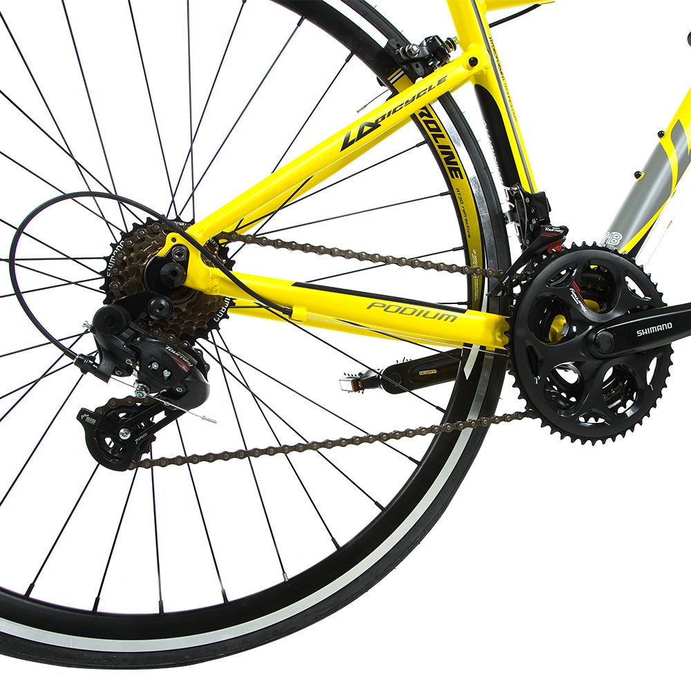 จักรยานเสือหมอบ LA PODIUM 1.0 ดำ/เหลือง #46