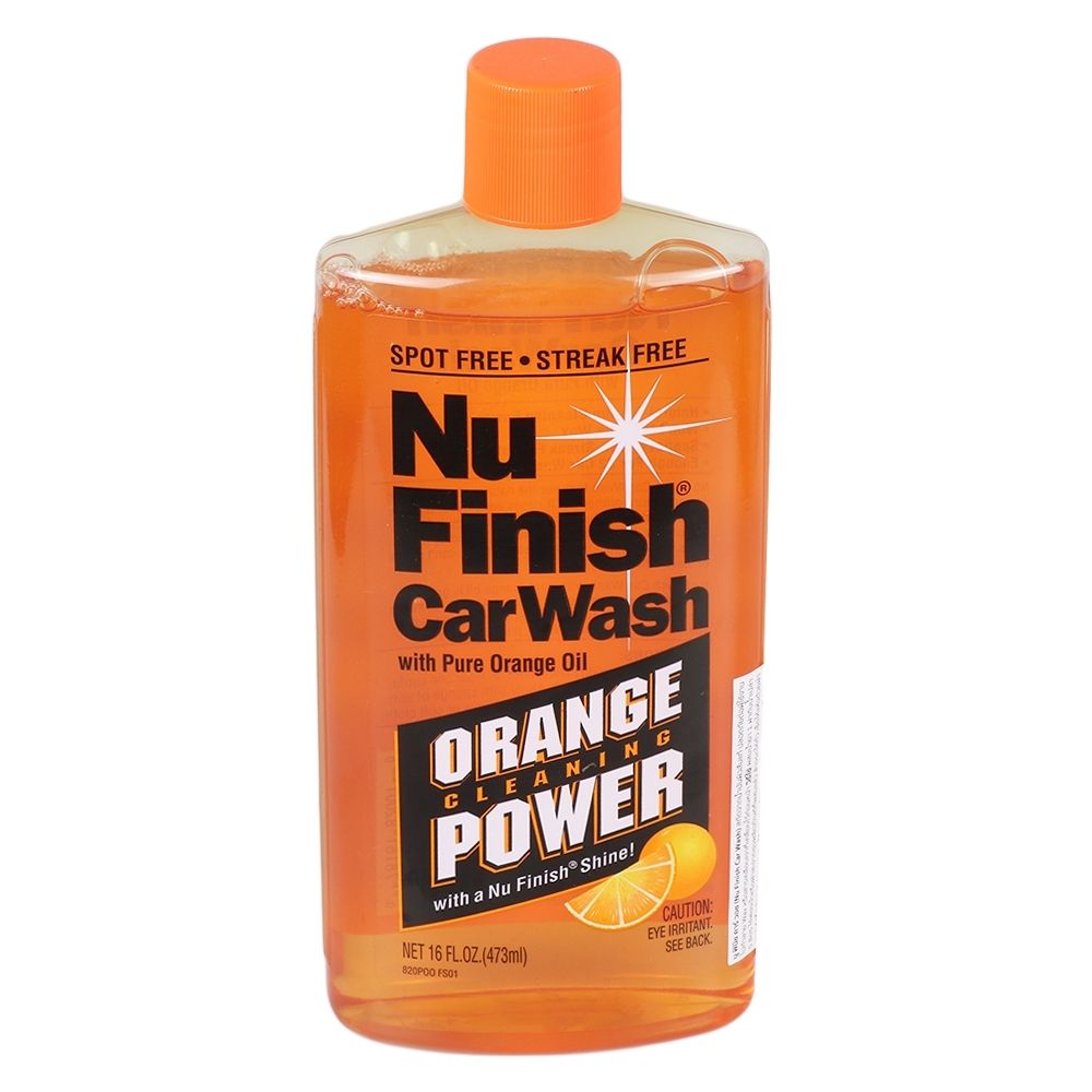 น้ำยาทำความสะอาดรถยนต์ NU FINISH CAR WASH 16 ออนซ์