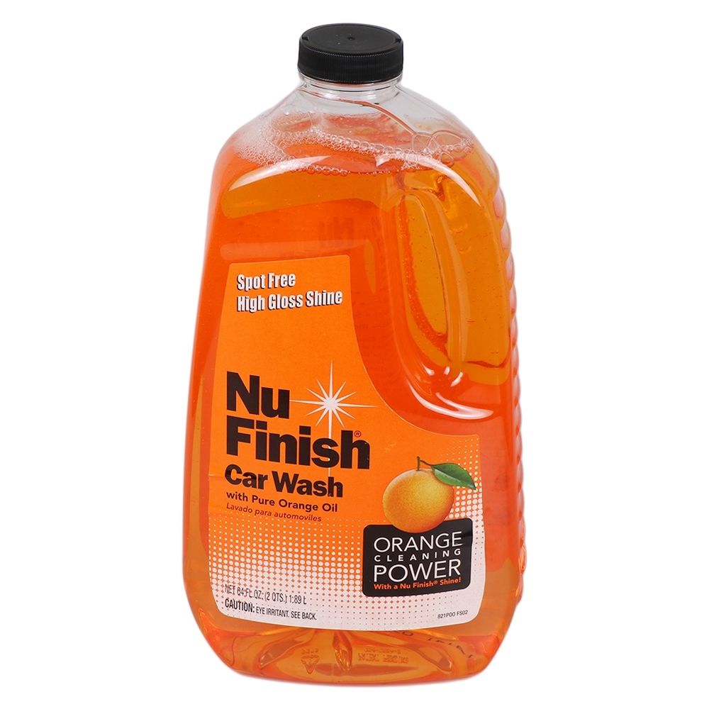 น้ำยาทำความสะอาดรถยนต์ NU FINISH CAR WASH 1.89 ลิตร