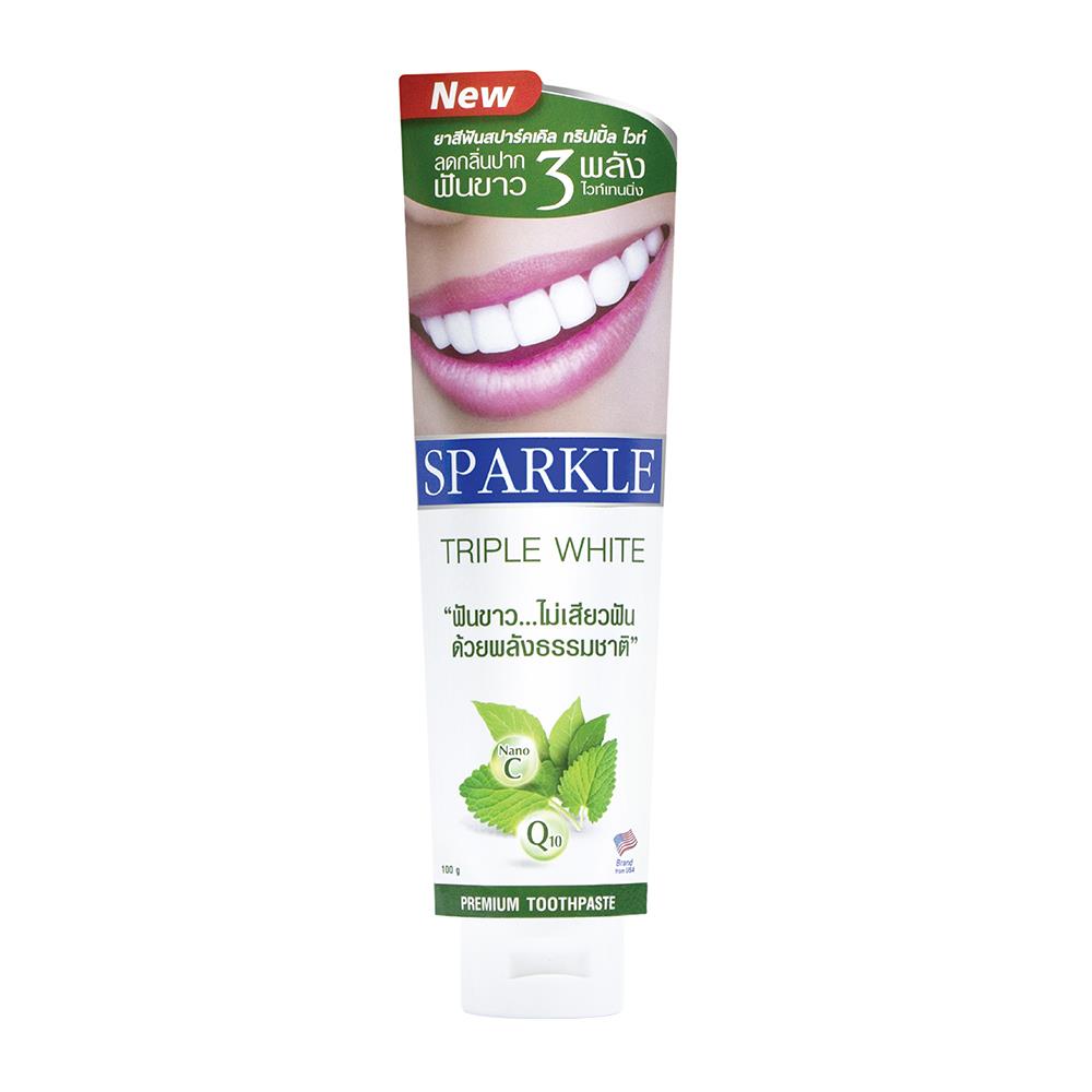 ยาสีฟัน SPARKLE Triple White SK0130 100 กรัม