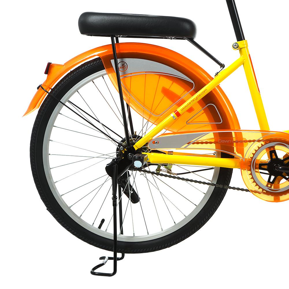 จักรยานแม่บ้าน LA DAWN 2.0 24 นิ้ว สีส้ม