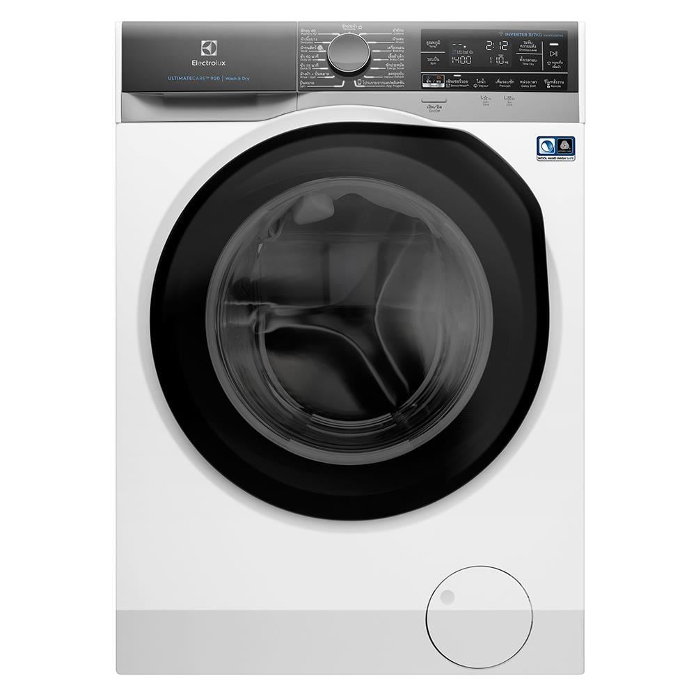 เครื่องซักอบ ELECTROLUX  EWW1141AEWA 11/7 กก. อินเวอร์เตอร์ +ขาตั้ง