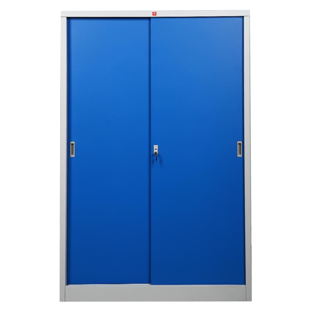 ตู้เสื้อผ้าบานทึบ LUCKY WORLD WSD-119C-RG สีน้ำเงิน