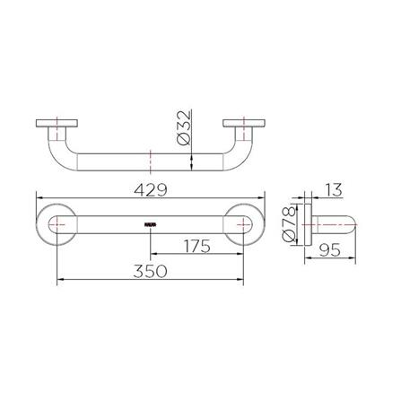 ราวทรงตัว แบบตรง KARAT KB-12-831-ST35_3