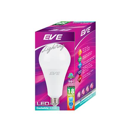 หลอด LED EVE A80 COOL WHITE 18 วัตต์ E27_4