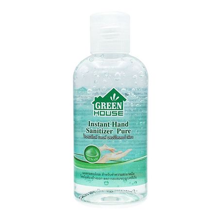 เจลแอลกอฮอล์ล้างมือ GREEN HOUSE 55ml_0