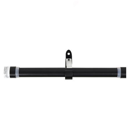 ADJUSTABLE TENSION ROD HOME LIVING STYLE WRAP ROD 220-366CM BLACK_2