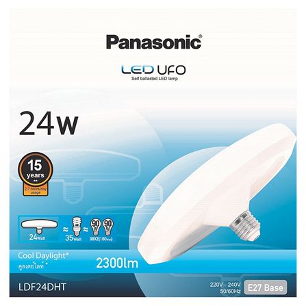 หลอด LED PANASONIC UFO 24 วัตต์ COOLDAYLIGHT E27_4