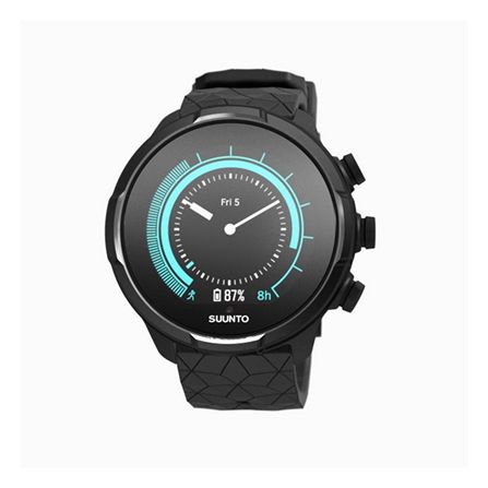 SUUNTO 9 Baro Titanium Outdoor/Sports Adventure Tracking Connected Watch  with GPS and Heart Rate Charcoal Black SS050564000 - Best Buy