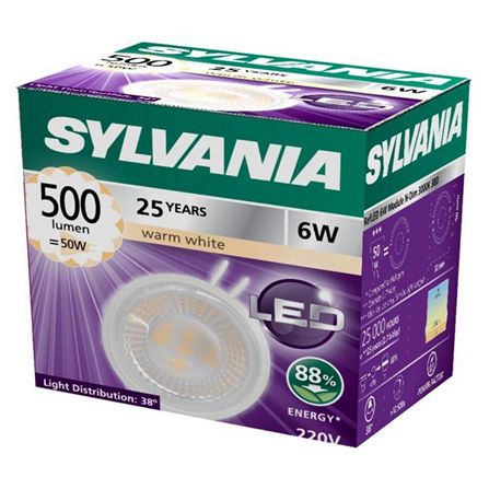 หลอด LED REFLED MR16 6 วัตต์ WARM WHITE SYLVANIA_2