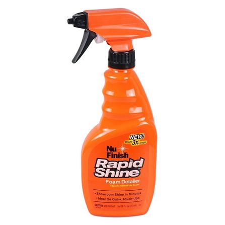 สเปรย์น้ำยาเคลือบเงา NU FINISH RAPID SHINE 15 ออนซ์_0