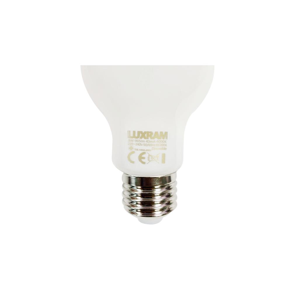 หลอดไฟ LED LUXRAM GLS DIMMABLE 8 วัตต์ คูลไวท์