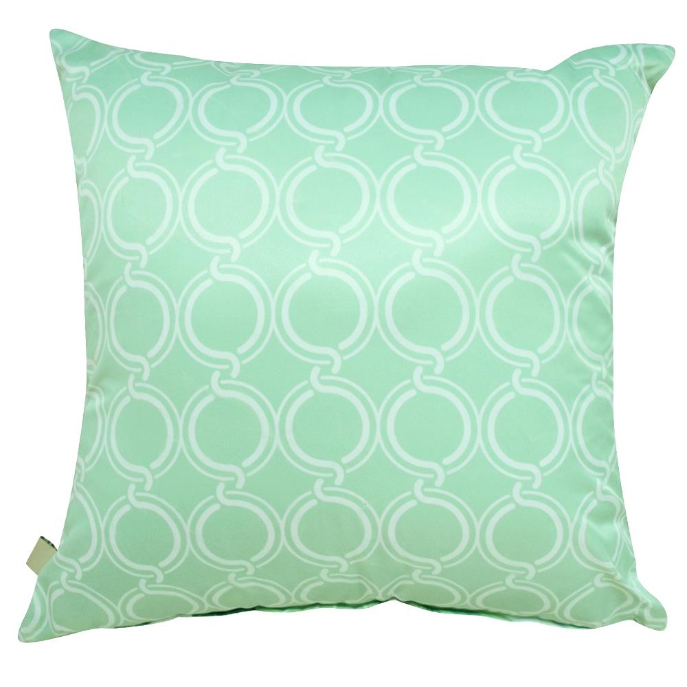 CUSHION HOME LIVING STYLE JAYDEN 18X18 INCH GREEN