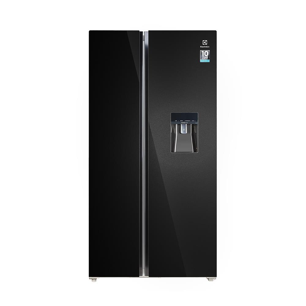 ตู้เย็น SIDE BY SIDE ELECTROLUX ESE6645A-BTH 21.8 คิว กระจกดำ อินเวอร์เตอร์