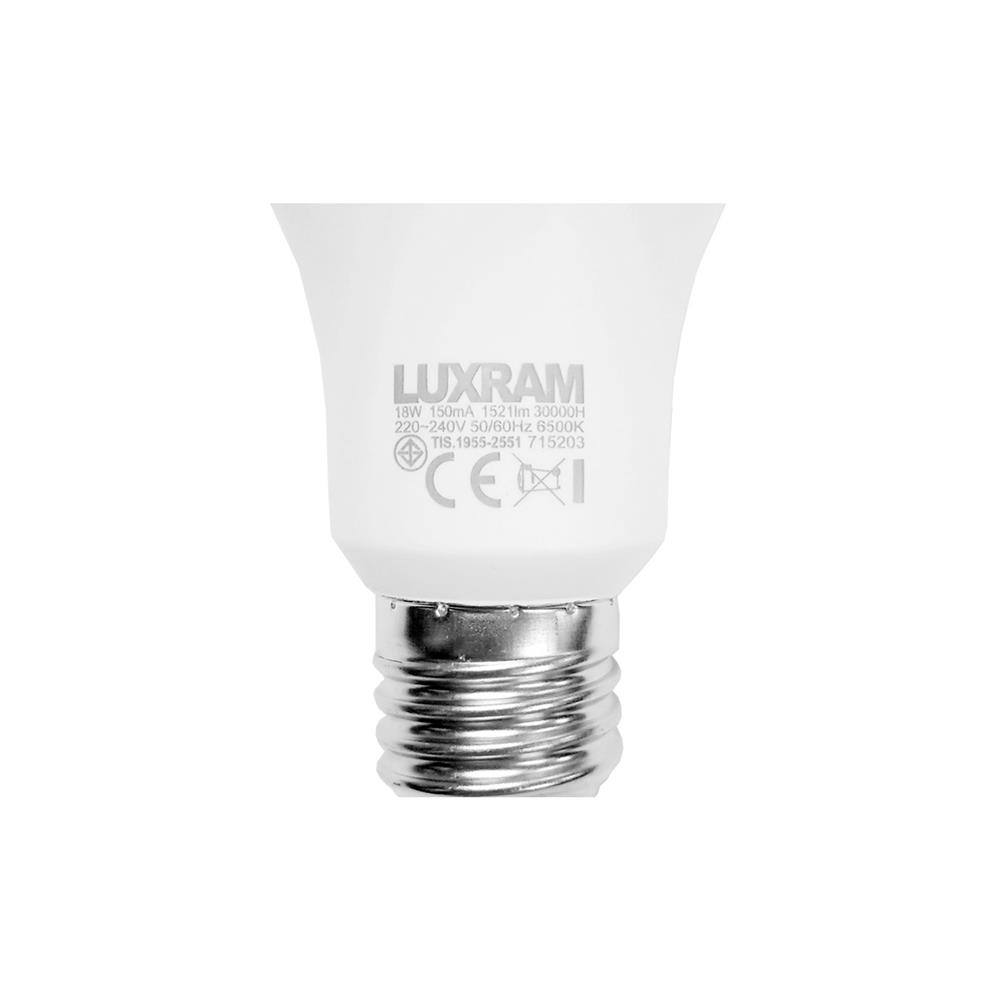 หลอด LED LUXRAM DORAMAX 18 วัตต์ E27 DAYLIGHT