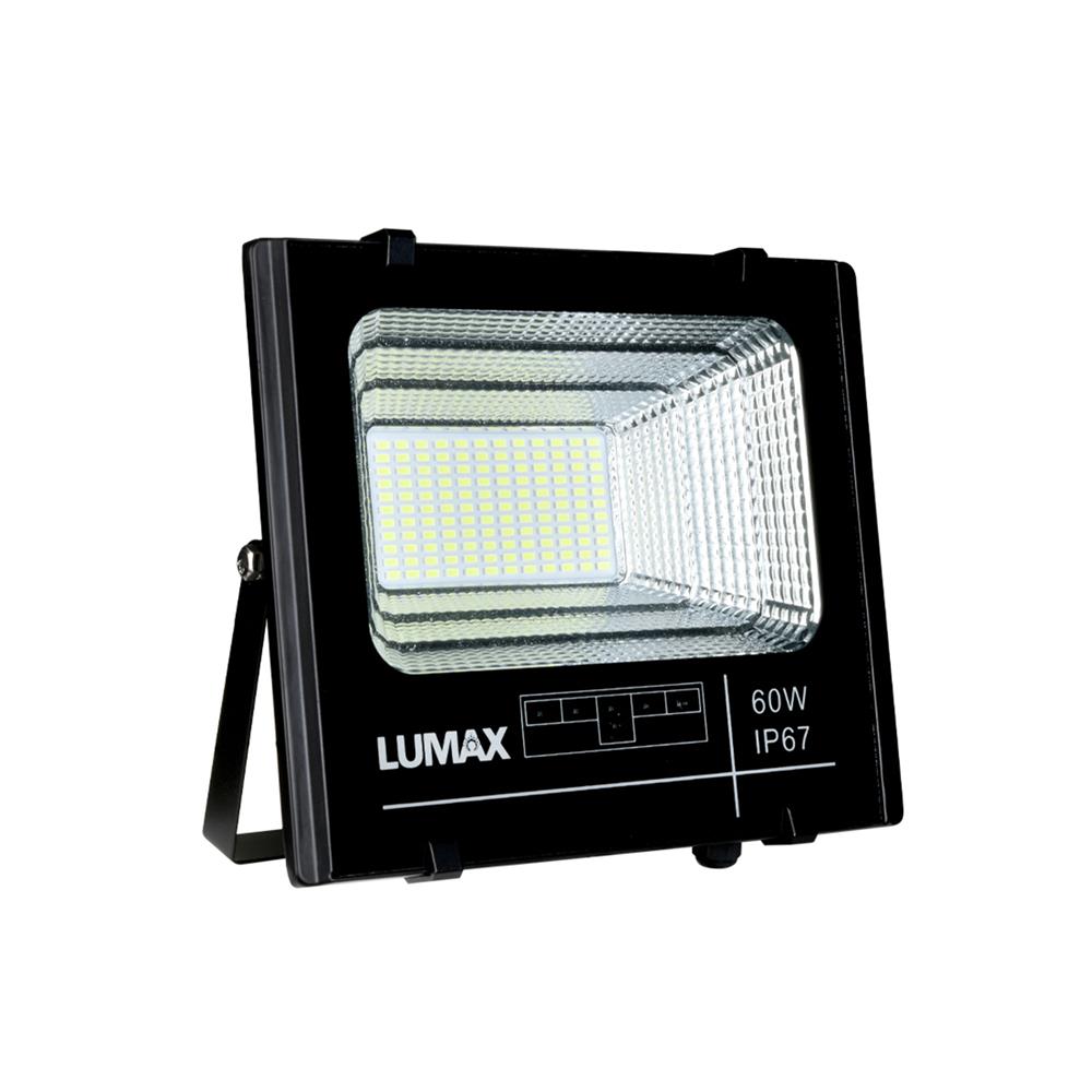 สปอตไลท์ SOLAR LUMAX 58-L0004 60 วัตต์ เดย์ไลท์ สีดำ