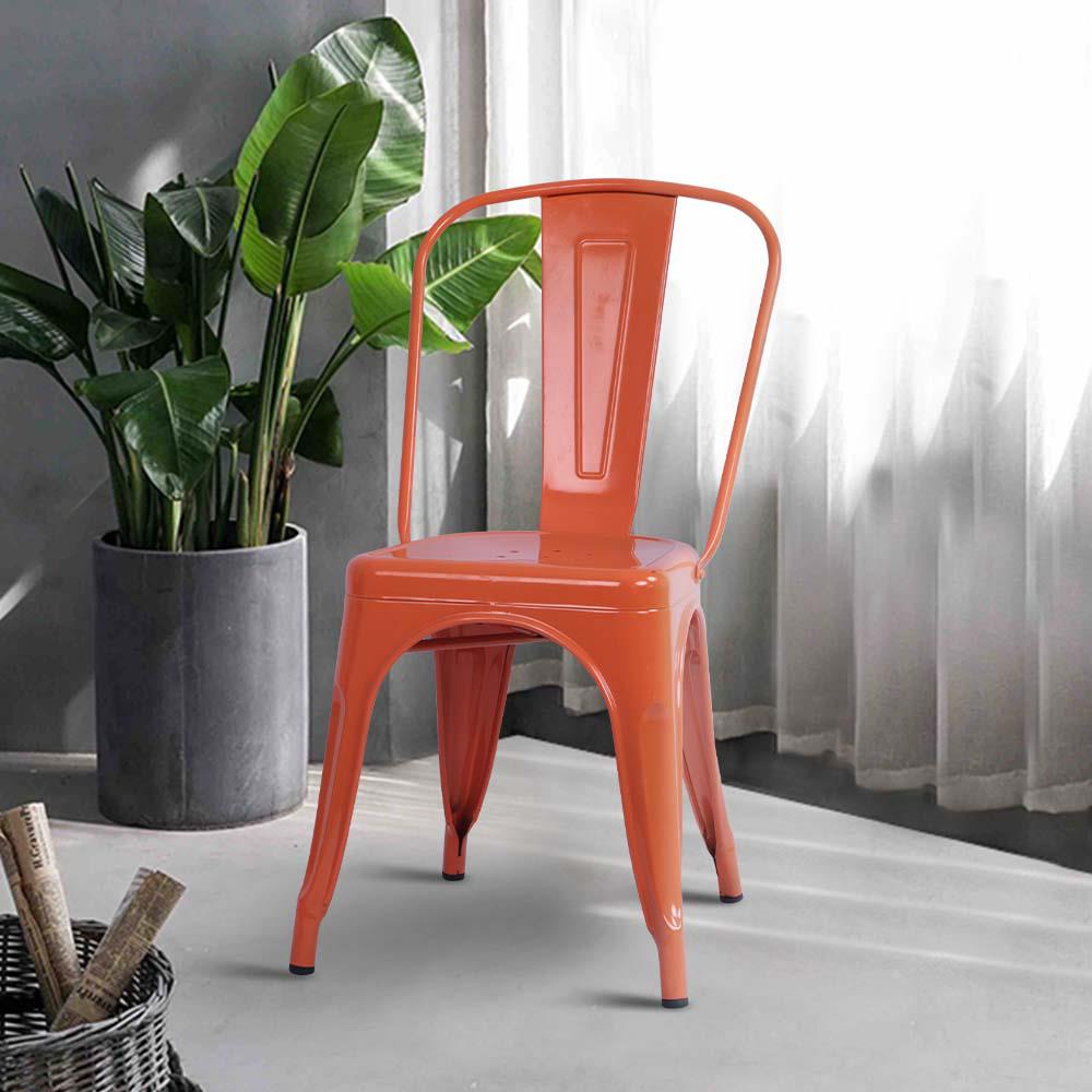 เก้าอี้อเนกประสงค์ AS FURNITURE MADRID สีส้ม