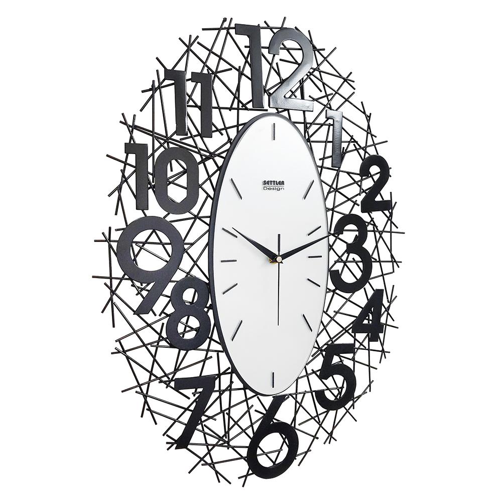 นาฬิกาแขวน HOMEHEAVEN MODERN HH3243 16x25 นิ้ว สีดำ