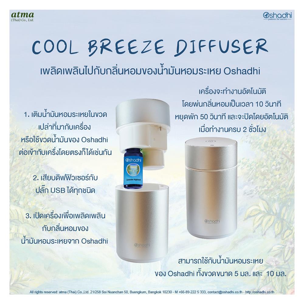 เครื่องพ่นปรับอากาศ OSHADHI  170g COOL BREEZE