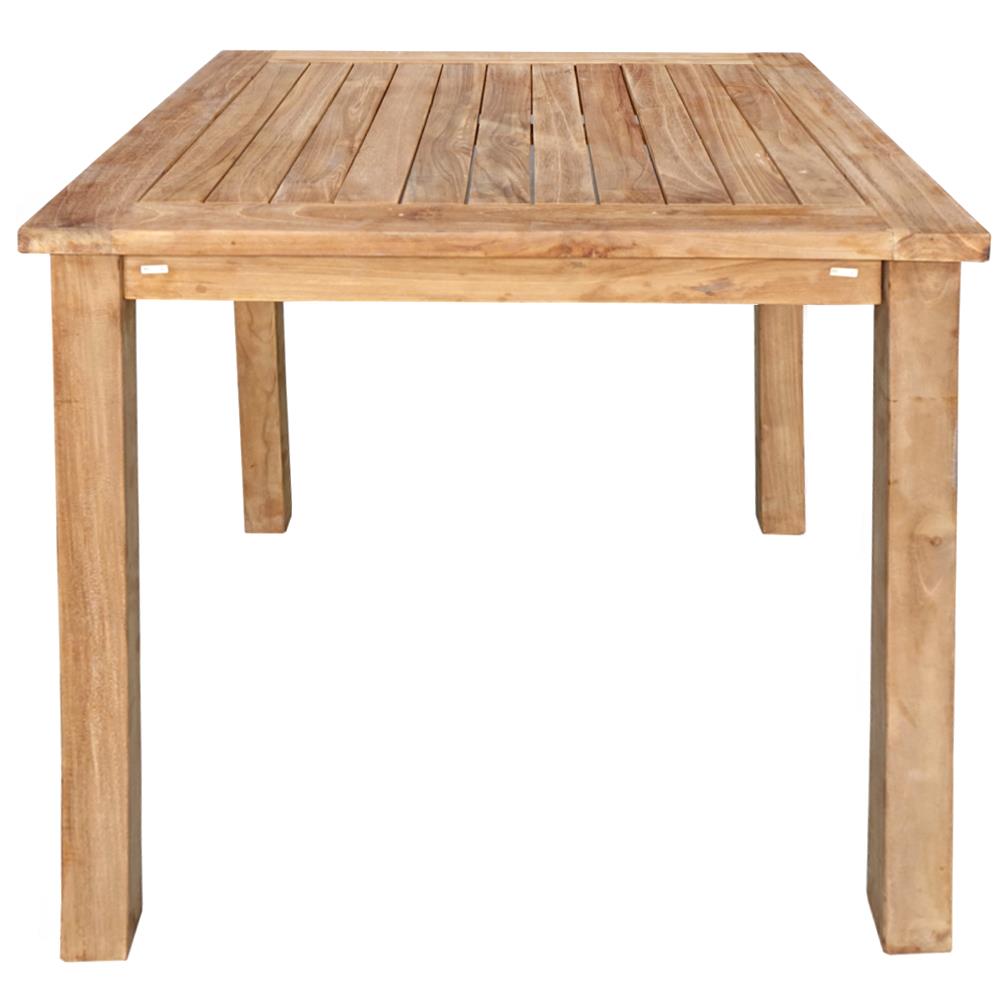Eโต๊ะไม้สักทรงสี่หลี่ยม SURE 70x70 ซม.